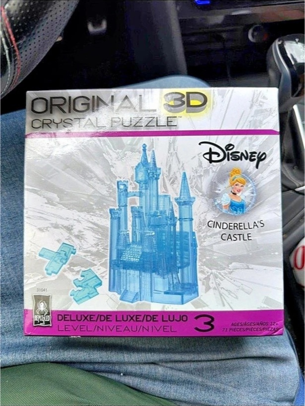 Disney Original 3D Crystal Puzzle Cinderella's Castle 3D Crystal Puzzle